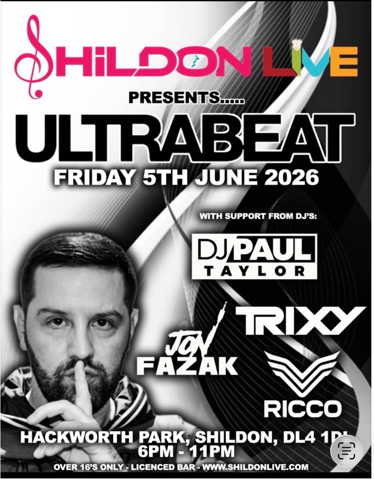 Win 2 Tickets to Shildon Live: Ultrabeat – 5th June 2026
